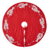 Handmade Christmas Tree Skirt - Lobsters on Red Cotton - 60" - ARCADIA HOME